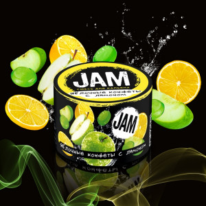 JAM (на основе чайного листа)Яблочные конфеты с лимоном