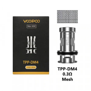 VoopooИспаритель Voopoo TPP-DM4 0.3 Ом VP-083D-COIL