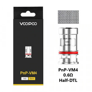 VoopooИспаритель Voopoo PNP-VM4 0.6 Ом Coil VP-033F-COIL