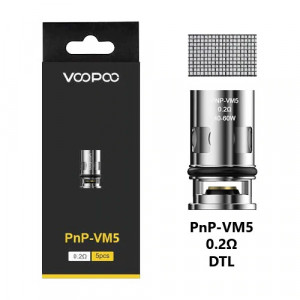 VoopooИспаритель Voopoo PnP-VM5 0.2 Ом Coil VP-059A-COIL