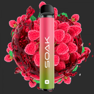 SOAK X 1500Raspberry Soda