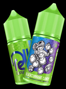 RELL Green SaltBlack Currant Candy