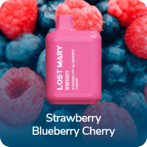 Lost Mary BM5000Strawberry Blueberry Cherry