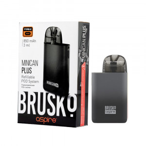 MinicanУстройство Brusko Minican Plus 850 мАч, Черно-серый градиент