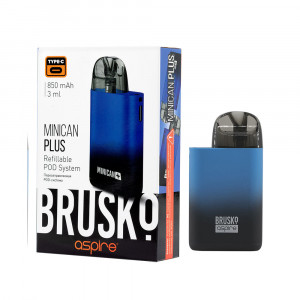 MinicanУстройство Brusko Minican Plus 850 мАч, Черно-синий градиент