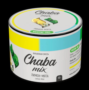 Chaba (безникотиновая смесь)Mix Лимон-Мята