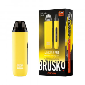 MinicanУстройство Brusko Minican 3 Pro 900 мАч Желтый
