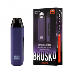MinicanУстройство Brusko Minican 3 Pro 900 мАч Фиолетовый