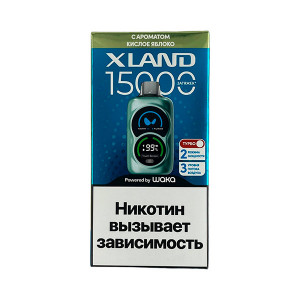 Waka XLand 15000Кислое Яблоко