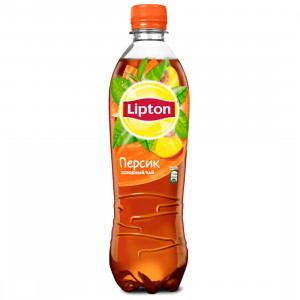 LiptonХолодный чай персик, 0.5л Пэт